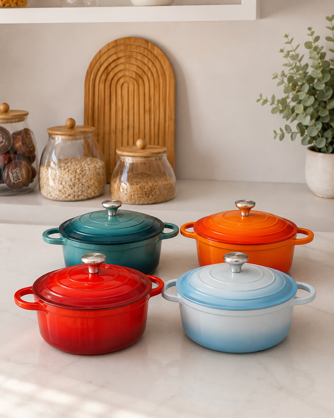 Cocotte Provence Lioré — Caçarola com Tampa e Revestimento Cerâmico